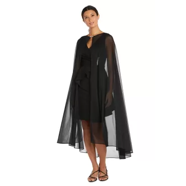 R&M Richards 2664 Chiffon Capei Jacket