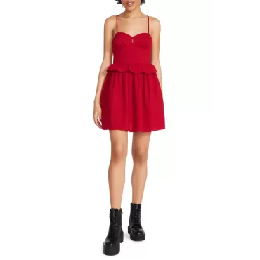 Betsey Johnson Bustier Puplum Dress
