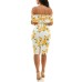 Robe fourreau fleurie sans manches Premier Amour